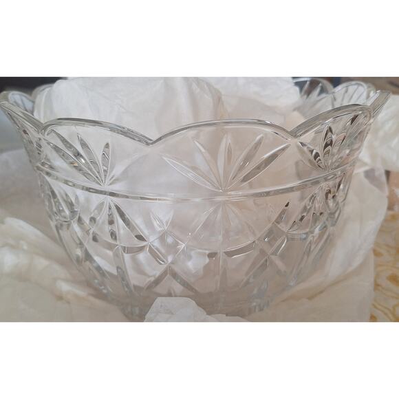Cristal D'Arques Paris Coupe Joanna 25cm Clear Bowl 24% Crystal w/ Original Box - Picture 3 of 9